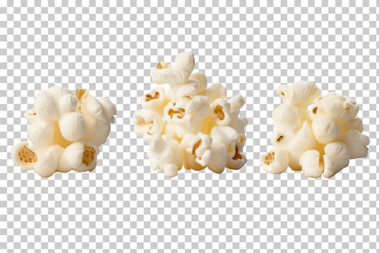 PSD 透明な背景png psdに分離されたポップコーン