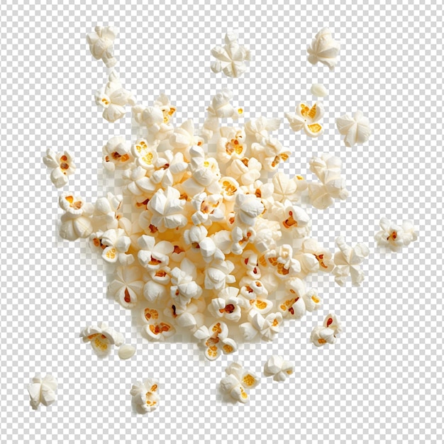 PSD popcorn isolated