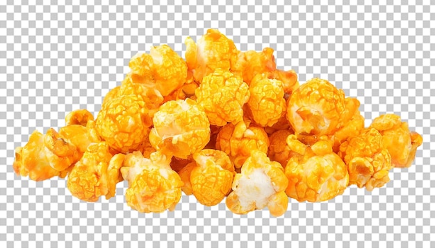 Popcorn Z Serem Izolowany Na Przezroczystym Tle