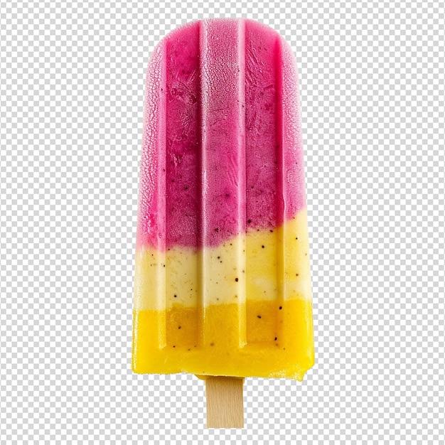 Popsicle ice cream isolated on transparent background png