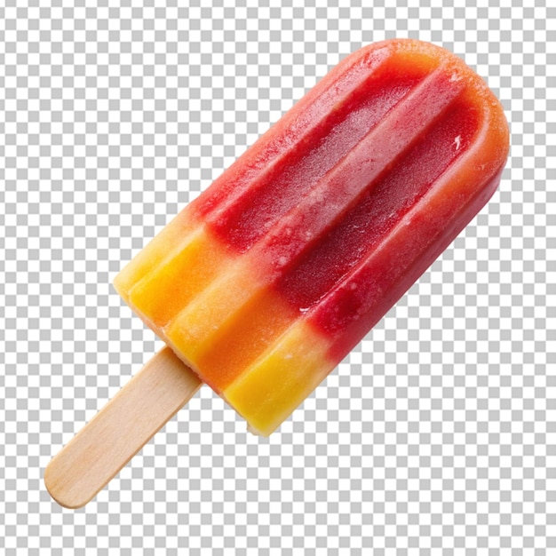 PSD sfondo trasparente di popsicle