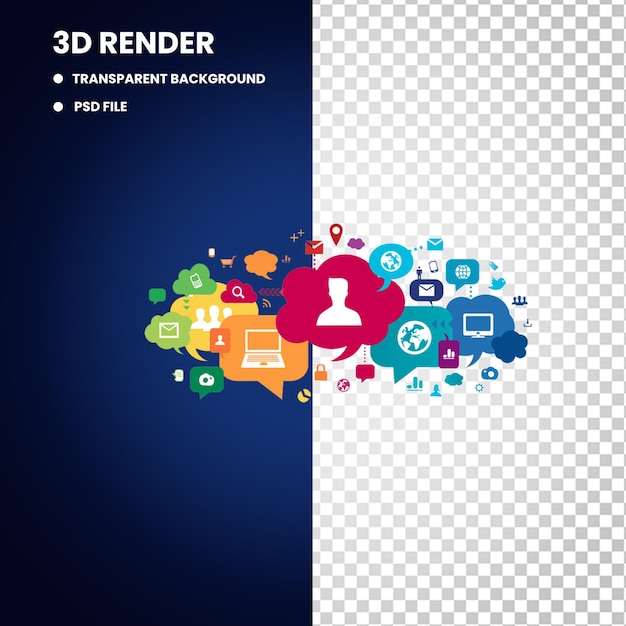 Populaire social media logo collectie Digitale marketing pictogrammen ingesteld met online business influencer