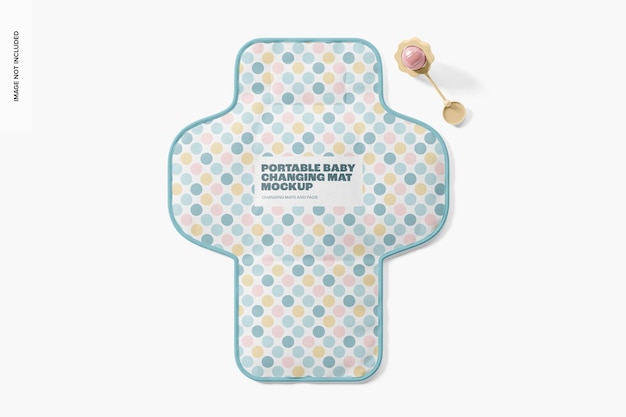 Portable Baby Changing Mat Mockup