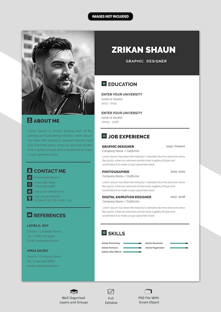 portfolio lub szablon cv