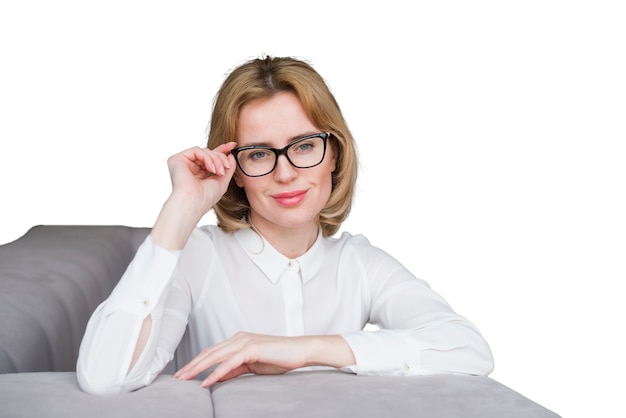 Portrait of businesswoman