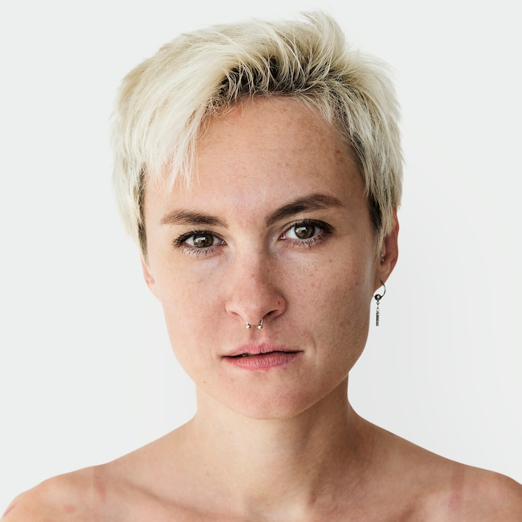 PSD portrait of a kazakh woman