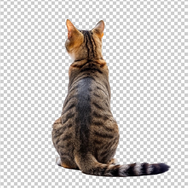 PSD 可愛いふわふわ猫の肖像画