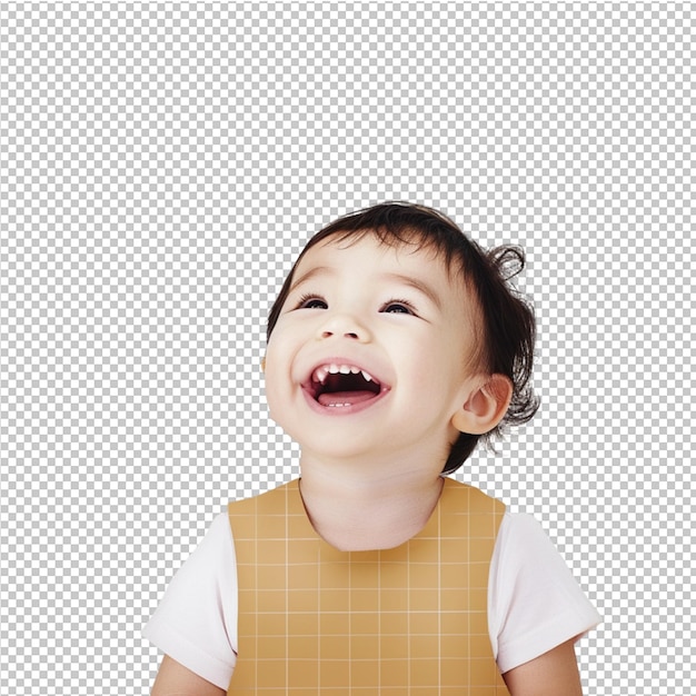 PSD portrait smile child and lovely