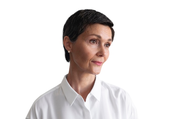 Portret kobiety w średnim wieku