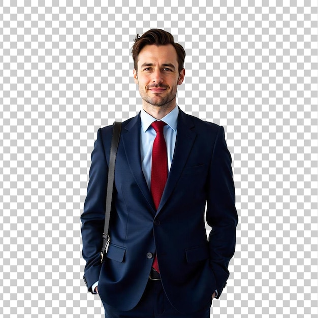 Portret van een zelfverzekerde zakenman