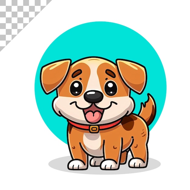 Portret van schattige puppy