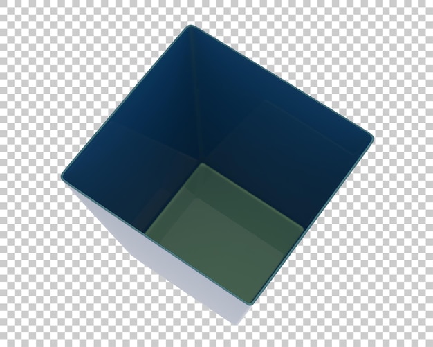 POS butik boks på transparent baggrund 3d rendering illustration