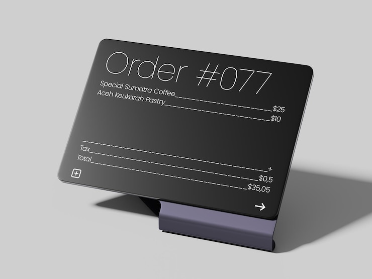 PSD pos device for cashier
