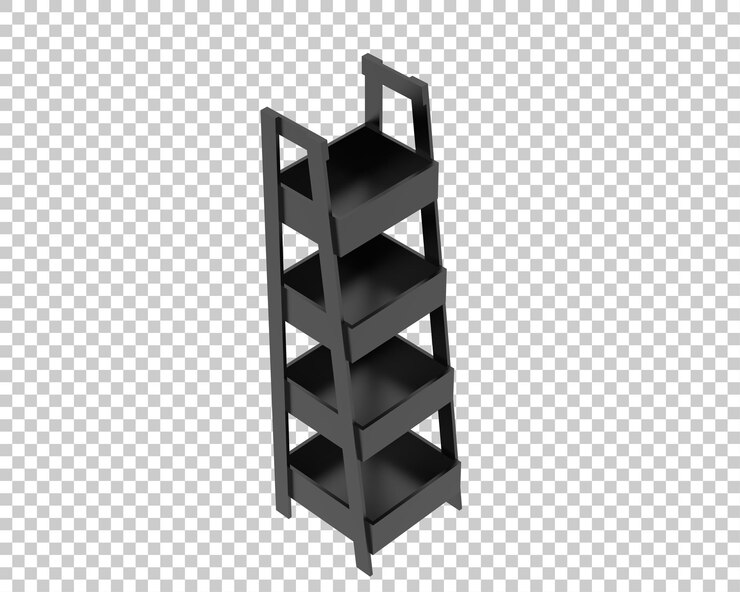 PSD pos display on transparent background 3d rendering illustration