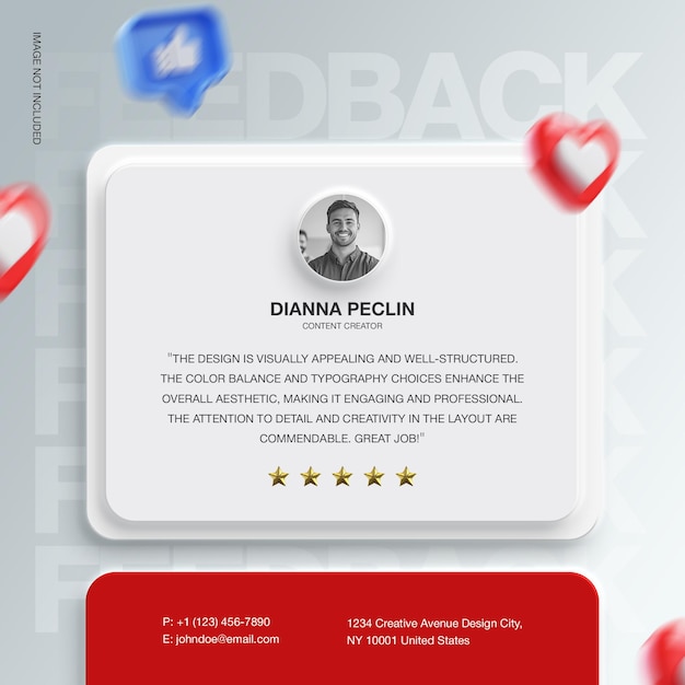 positive design feedback post design