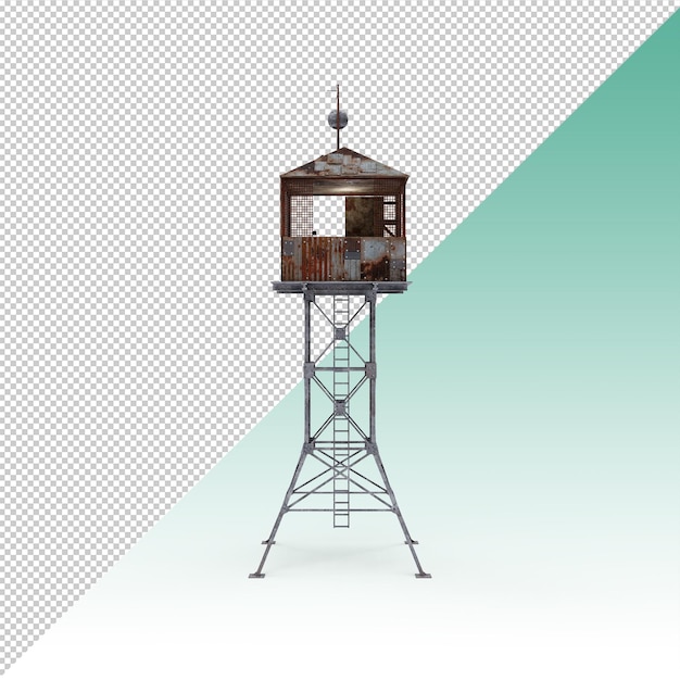 Post apocalyptic Guard tower