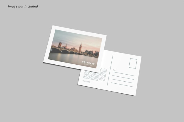 postcard mockup