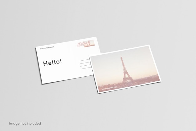 postcard mockup