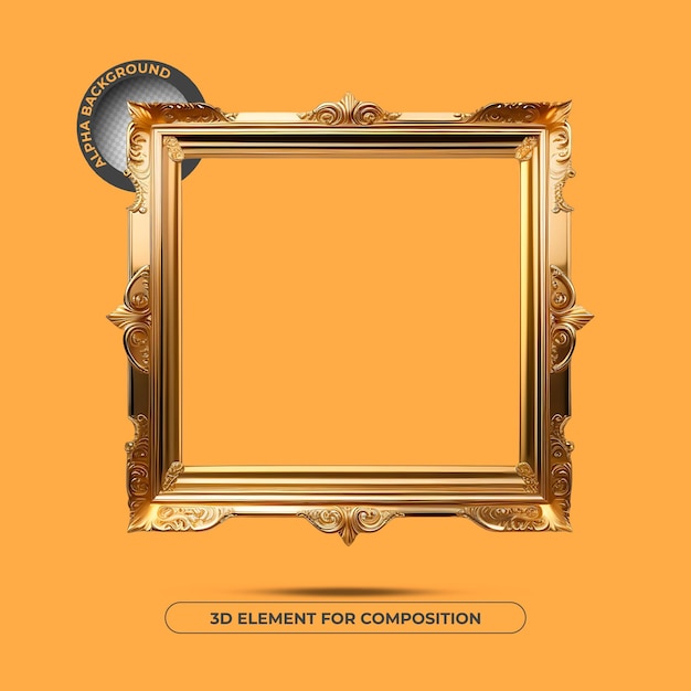 A poster for a 3d element for composition