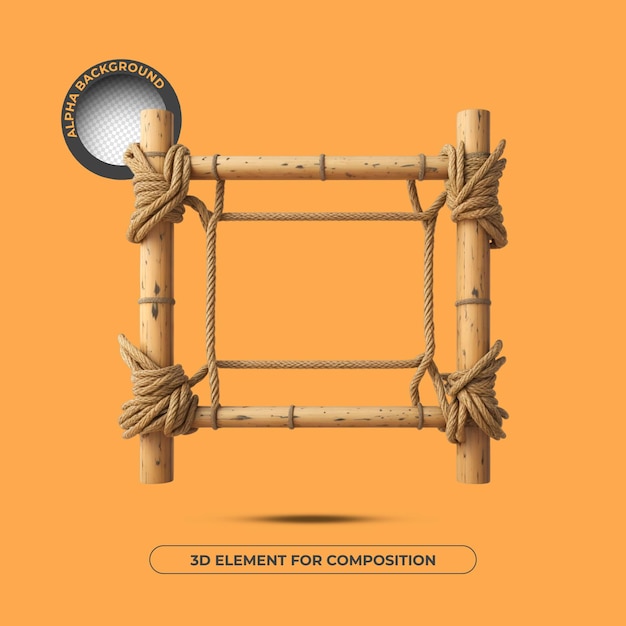 A poster for 3d element for composition.