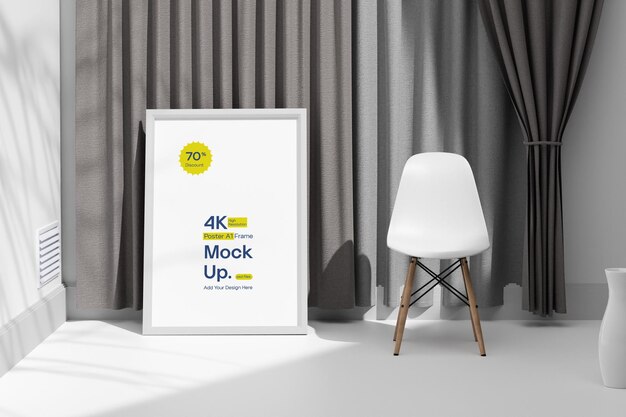 Poster A1 Frame Mockup