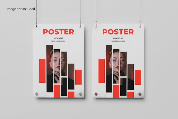 PSD poster a3 mockup