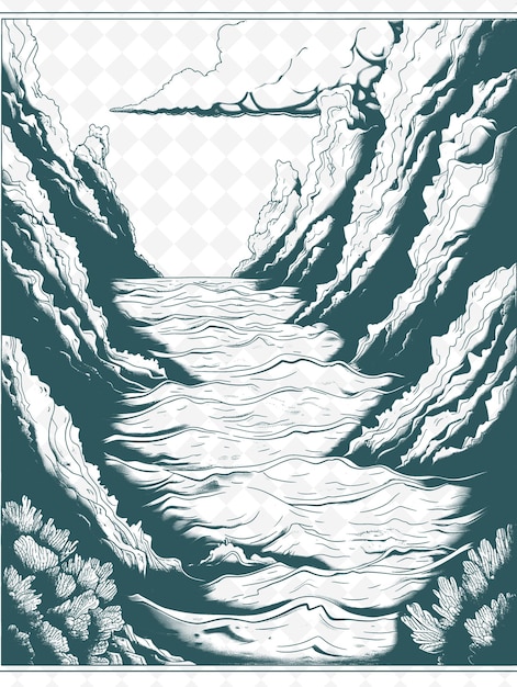 A poster for a book called the sea
