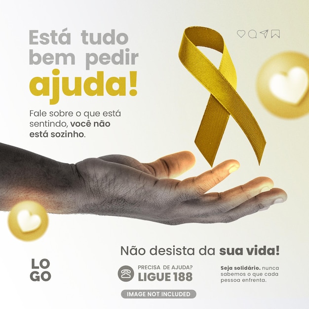 A poster for a charity called estuai yellow september