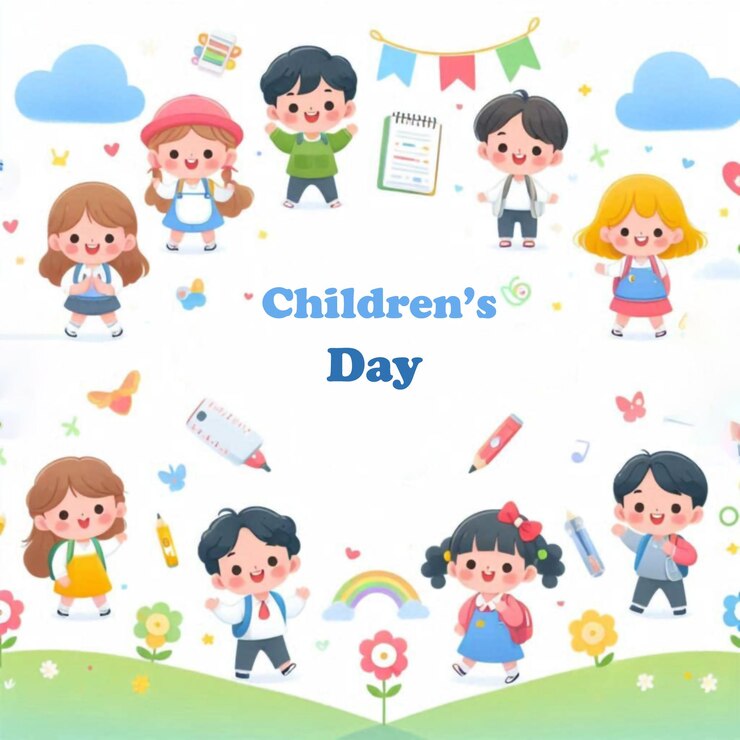 PSD 子どもの日のポスター ハッピーデー