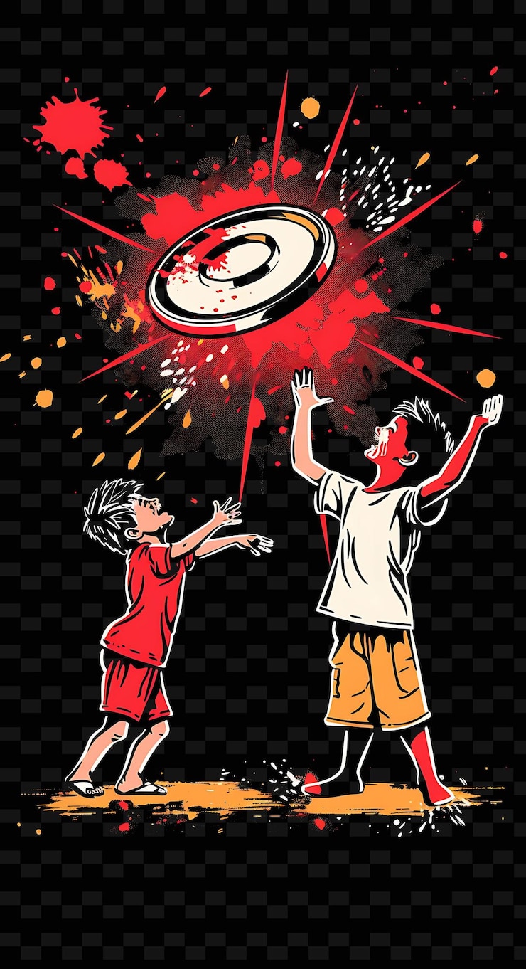 PSD a poster for a childrens play with a clock and a man pointing at it