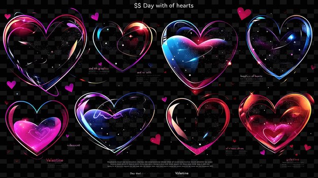 A poster for day with a heart with the words quot day with a heart quot