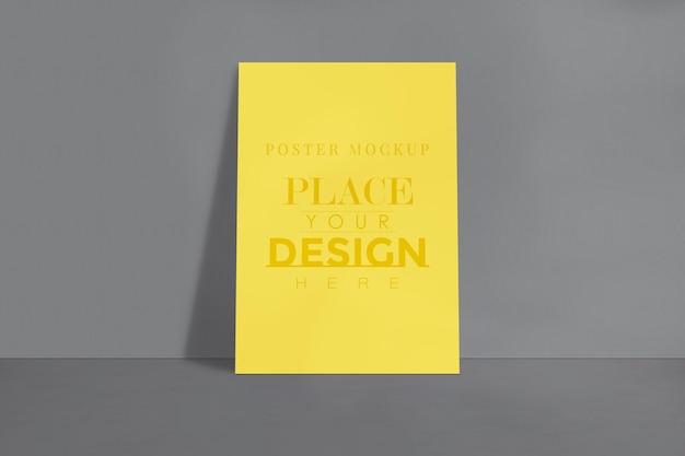 Макет дизайна плаката для галереи изображений, выставки и дизайна презентации