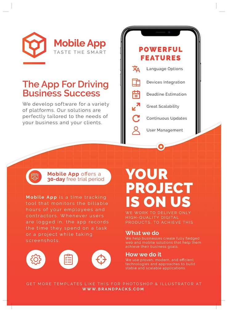 PSD poster design