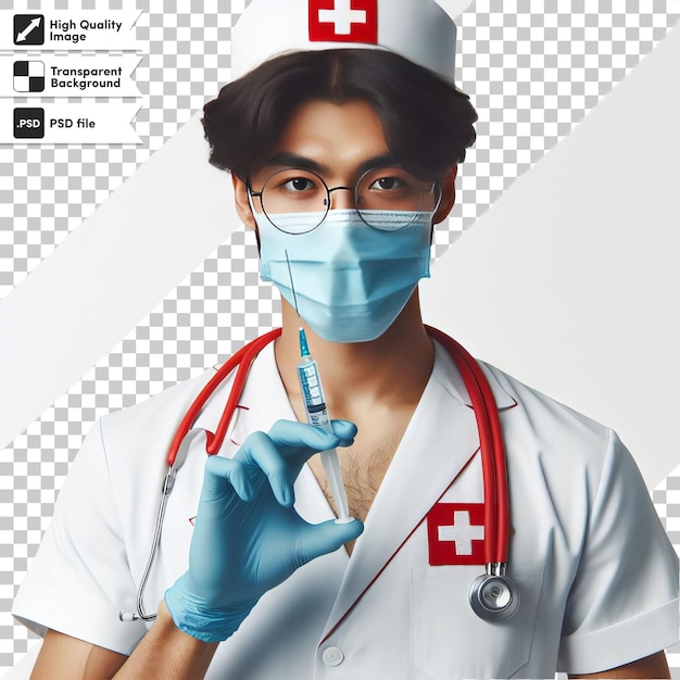 A poster for a doctor with a red cross on it