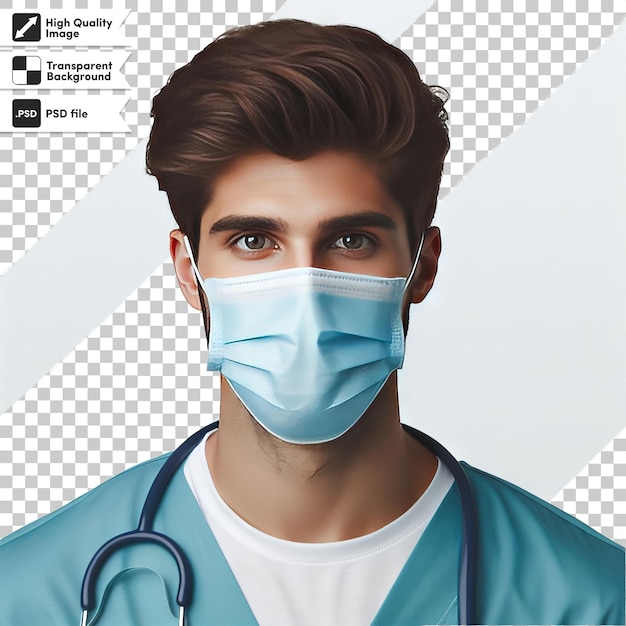 A poster for a doctor with a stethoscope on it