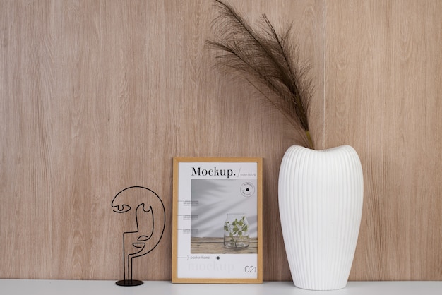 Poster frame mockup design