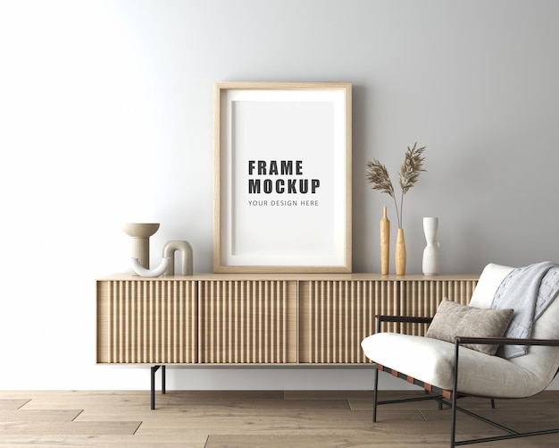 PSD poster frames mockup