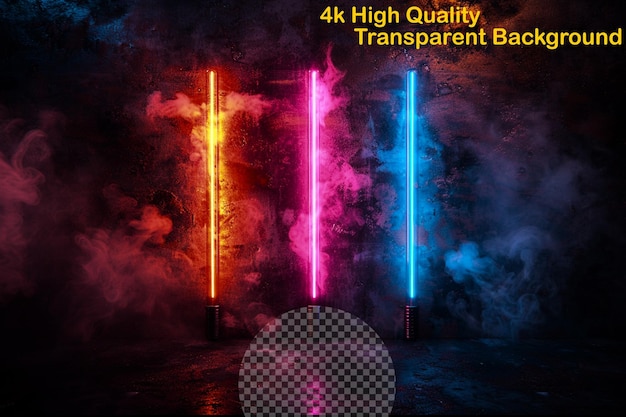 a poster for high - quality brand with a blue and black background