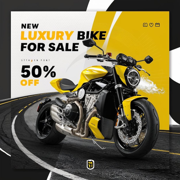 A poster for luxury bikes for sale for sale