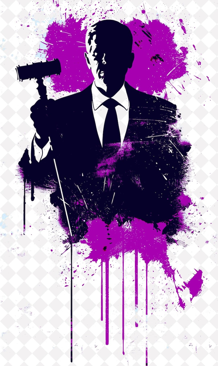 PSD a poster for a man with a sword and a suit of a man holding a sword