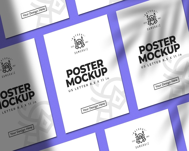 PSD poster mockup design67