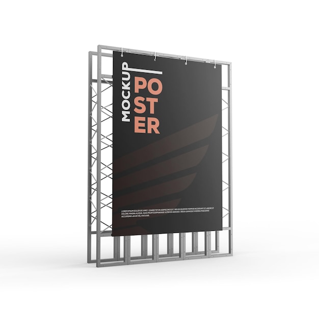 Poster mockup psd-bestand