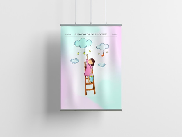 PSD poster mockup