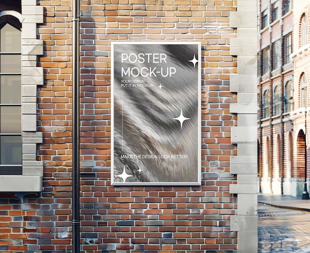 PSD poster mockup