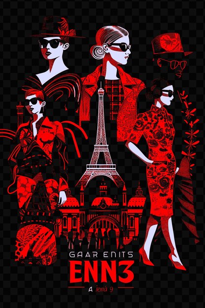 A poster for the paris paris france