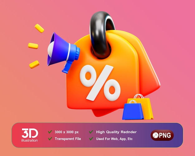 A poster for a product called a percent sign