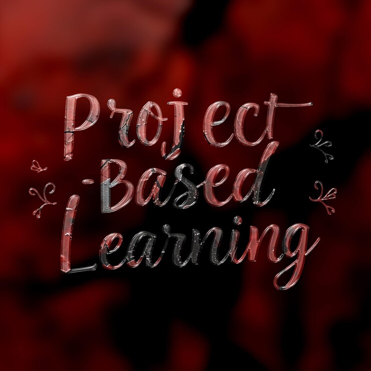 PSD a poster for project focus called project based on the text