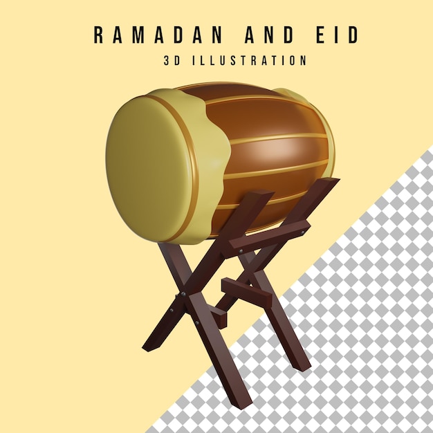 PSD un poster per il ramadan e l'eid.