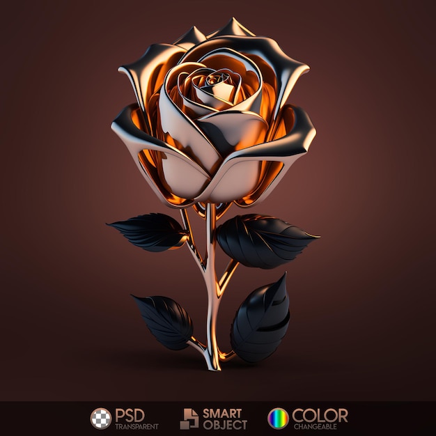 PSD a poster for a rose that says smart on it