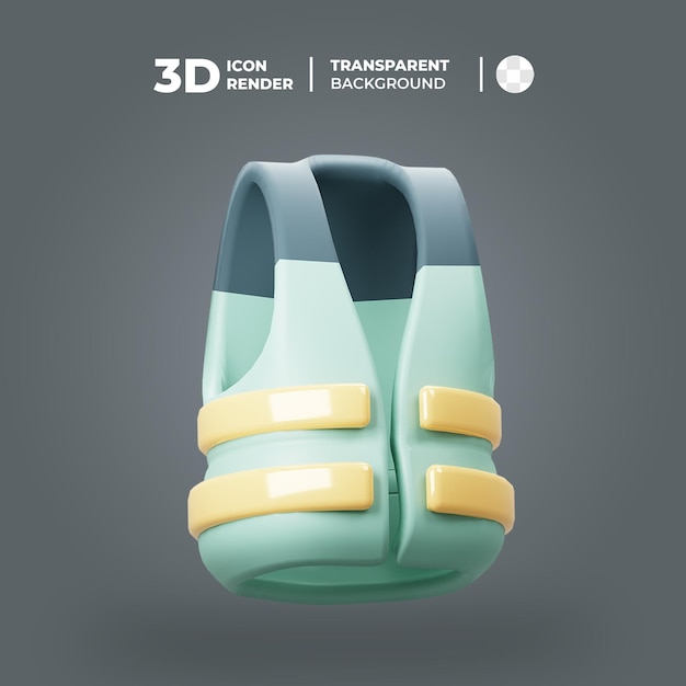 A poster for a shoe that says 3d icon.